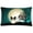 Black & White, variant on Halloween Scary Papillon Black & White Canvas Fabric Decorative Pillow