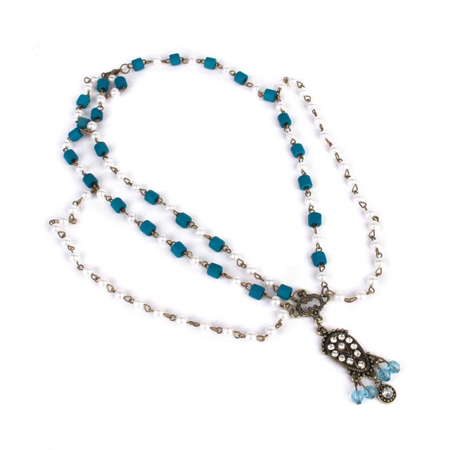 Cadena de Cabeza BOHO Zulema para Mujer Diadema Joyería Aleación y Plástico 48 cm 26 cm 5 mm