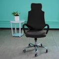 thumbnail image 3 of kurtrusly Office Chair Covers Computer Chair Slipcovers for Gaming Chair Cover Stretchable Light Grey, 3 of 8