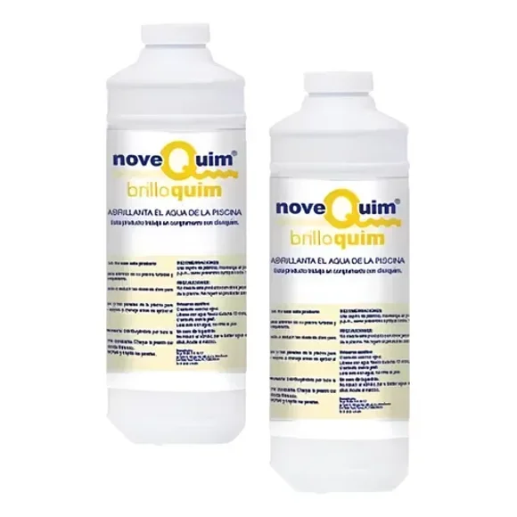 Abrillantador para Alberca Novequim 1 Lt 2 Pack