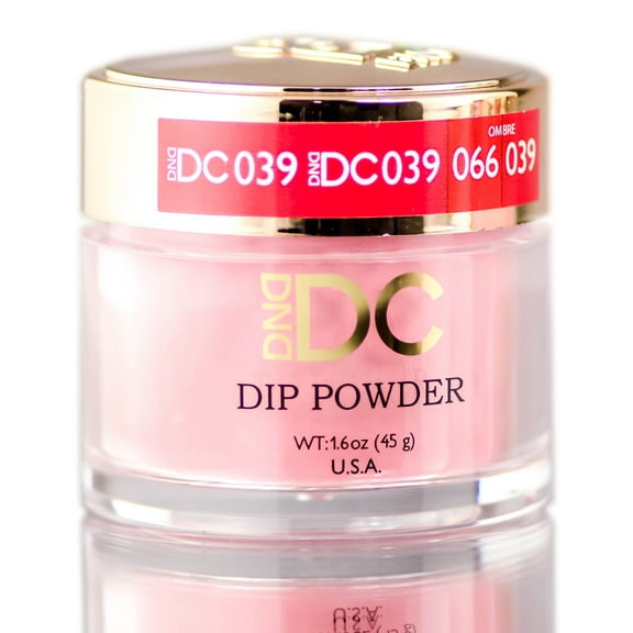 DND DC Reds & Orange DIP POWDER for Nails, Daisy Dipping - Fire Brick (039)
