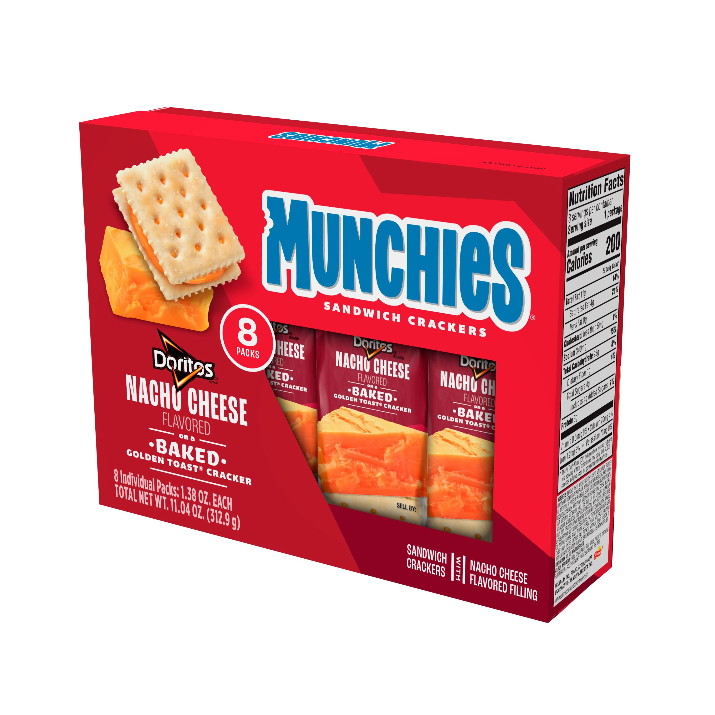 Munchies Nacho Cheese Crackers, 11.04 oz