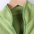 thumbnail image 5 of Cethrio Girls Fleece Jackets, Zip up Lightweight Long Sleeve Warm Fall Winter Outerwear Green Size 14, 5 of 8