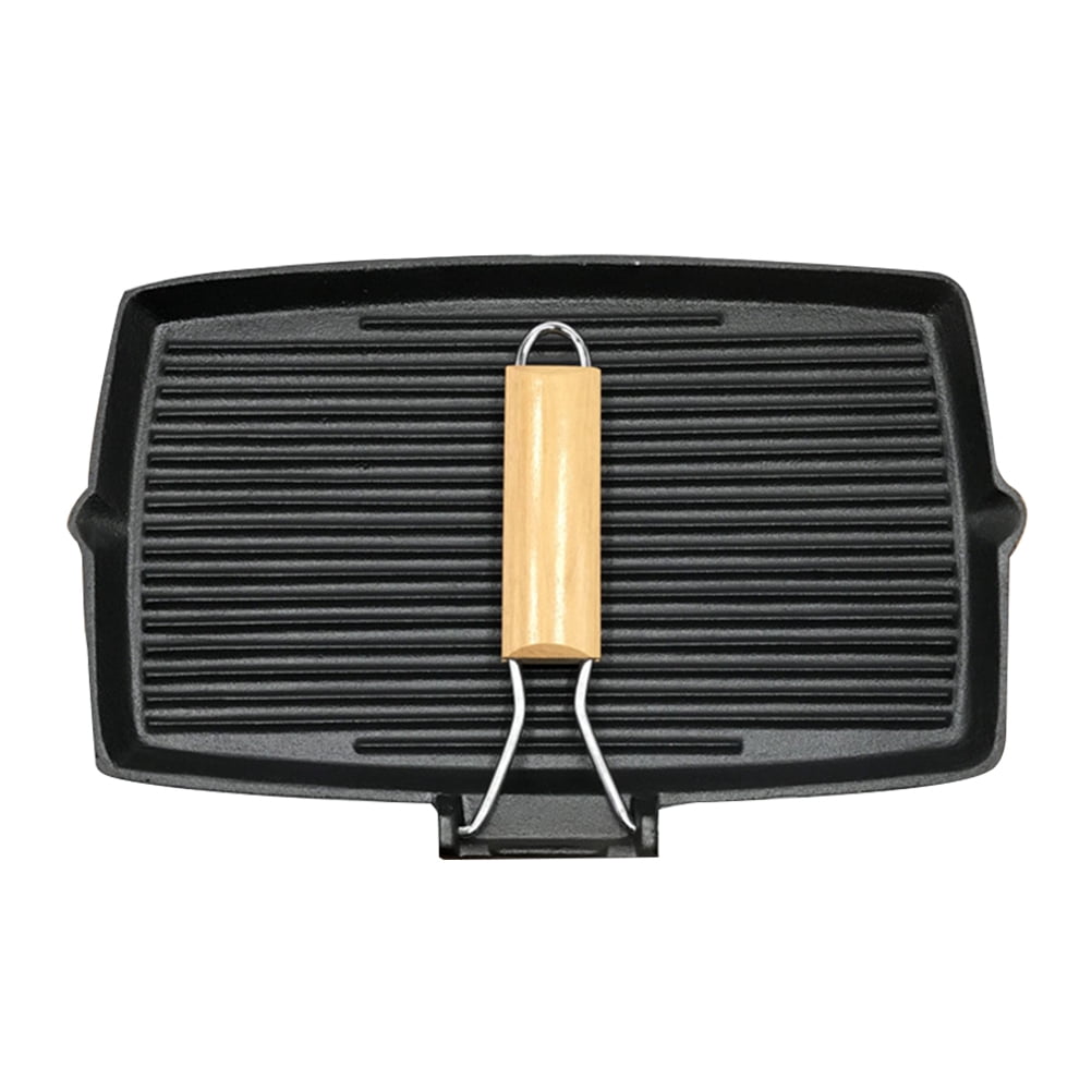 MLINS Pancake Griddle Omelette Cast Iron Nonstick with Free Shipping