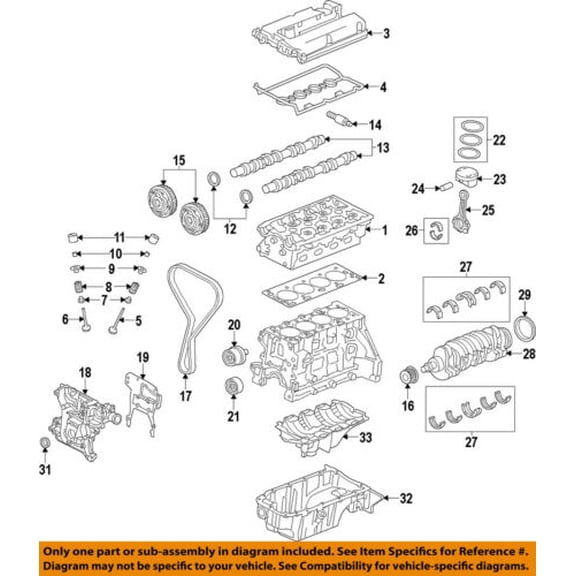 Chevrolet GM OEM 12-18 Sonic-Engine Piston Ring 95507585