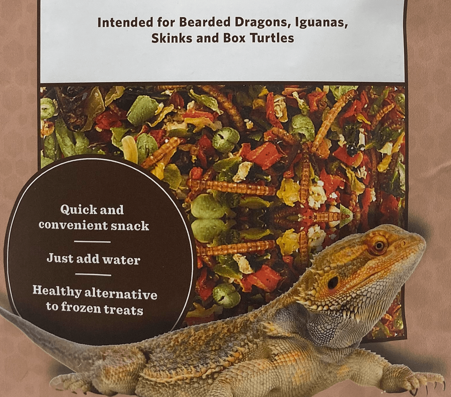 (4 pack) Aqua Culture Reptile Omnivore Dried Mix, 4 oz