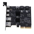 thumbnail image 2 of USB 3.2 Gen 2 Expansion Card, 10Gbps Plug and Play PCIe 4X Adapter Card  for PC Motherboards, 2 of 7