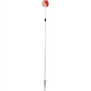NuVue Reflective Telescopic Driveway Marker, Red and White