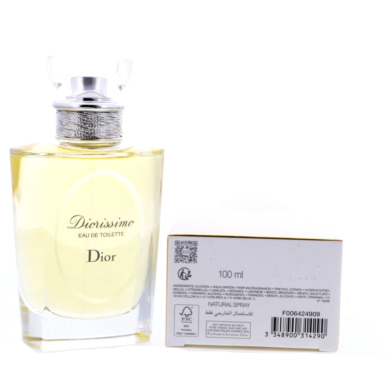 Christian Dior Diorissimo - Pack of 2 - 3.4 oz EDT Spray - Walmart.com