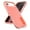 Clear+Orange, variant on Dteck Case for iPhone Air,Shockproof Silicone + PC Case with Hidden Kickstand Cover for iPhone Air ,Black+Orange