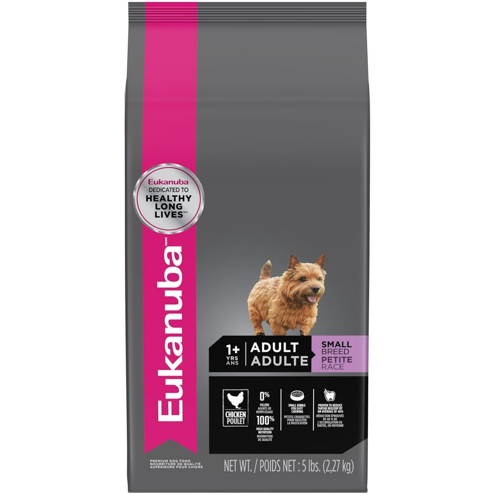 Eukanuba Small Breed Adult Dry Dog Food, 5 Lb