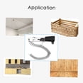 thumbnail image 3 of Adaptateur de Chaîne Automatique pour Clous de Perceuse Électrique avec Vis Outil de Menuiserie Adaptateur de Chaîne de Clous pour Perceuse Électrique, 3 of 7