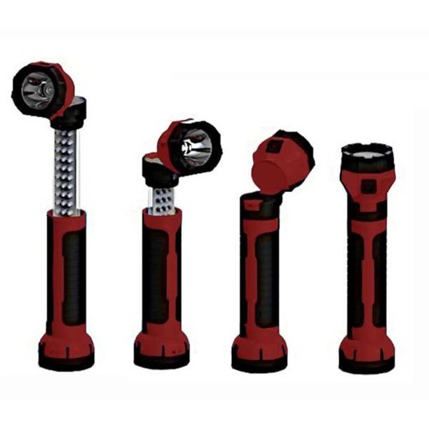 MobilePower 4044 Lightbolt Plus Flashlight Red