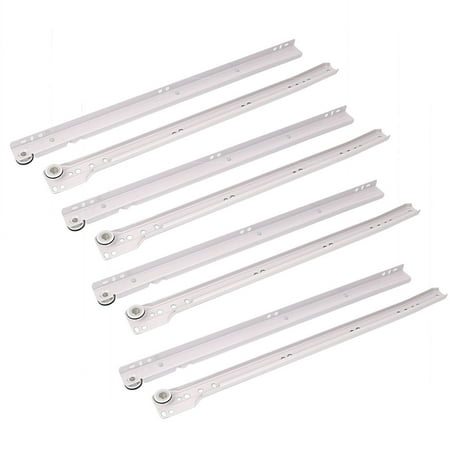 Uxcell 16 Roller Wheel Kitchen Cabinet Drawer Keyboard Slide
