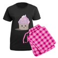 thumbnail image 5 of CafePress - Kawaii Cupcake Women's Dark Pajamas - Women's Short Sleeve Print T-Shirt and Pants Dark Cotton Pajama Set, 5 of 7