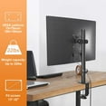 thumbnail image 2 of Single Fully Adjustable Monitor Arm Stand Mount Fits One Screen lbs for Monitor Computer Screen VESA (MD)\u, 2 of 8