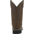 thumbnail image 4 of Dan Post Work Boots Mens 11" Leather Square Toe Brown DP45371, 4 of 7