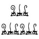 thumbnail image 4 of Pegatinas de pared Bewildely gato de dibujos animados autoadhesivo, 4 of 6