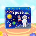 thumbnail image 3 of Montessori Toy Actividades Habilidades motoras para y espacio Zulema Juguetes de libros silenciosos, 3 of 7
