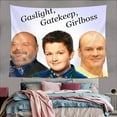 thumbnail image 3 of Divertido tapiz Meme Gaslight Gatekeep Girlboss Tapestries Bertram Gibby Bob Duncan Art Poster para el hogar, dormitorio, sala de estar, dormitorio universitario, decoración de 59.8 x 48.0 in oso de fresa Electrónica, 3 of 5