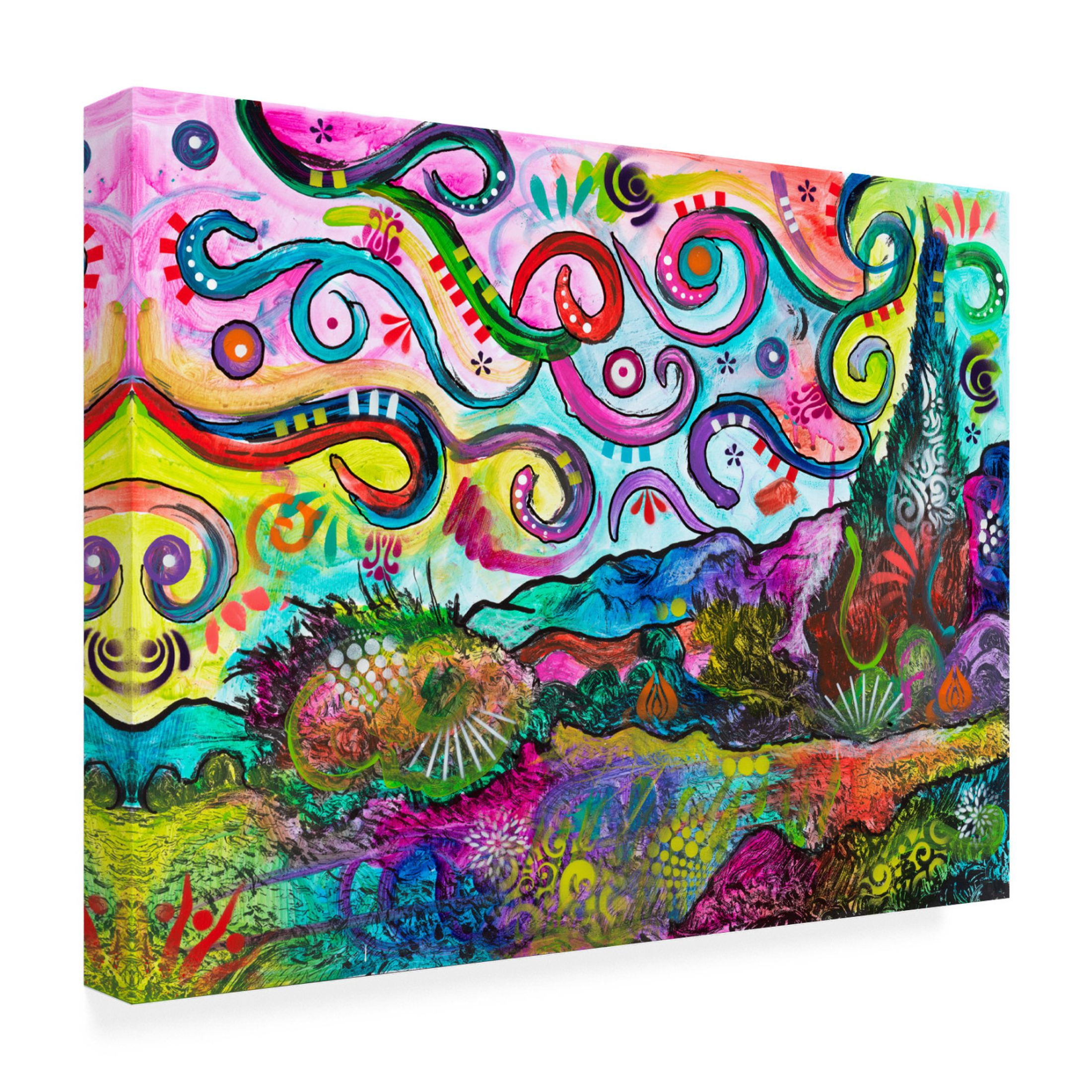 Canvas Wall Art - Dean Russo 'Underwater' Wall Art for Living Room, Bedroom, or Office Décor by Trademark Fine Art - 19 x 14 Inches