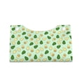 thumbnail image 4 of Lsque Avocado Printed Long Tissue Box Cover Holder, Facial Paper Organizer Dispenser,Triangle with Bottom Belt, PVC Leather Decorative Organizer, 4 of 9