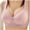 18-Pink, variant on YWDJ Bras for Women Push up Back Closures Comfortable Bras Wirefree Bras Wide Strap Full Coverage Wrap Sleep Bras Padded Plus Size Comfortable Bras Comfy Bras Beige S