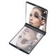 thumbnail image 1 of Led Cosmetic Folding Mirror-color:black, 1 of 5