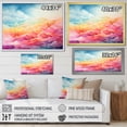 thumbnail image 4 of Designart "Minimalist Charm Of Aurora Borealis" Aurora Borealis Floater Framed Canvas Prints, 4 of 5