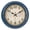 12 Blue, variant on 12 Inch Outdoor Clock With And Hygrometer Combo  Waterproof Indoor Wall Clocks For Patio Pool Garden Decor- Retro Bronze