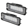 thumbnail image 3 of Luz de matrícula 18 LED resistente al calor lámpara de etiqueta de matrícula de iluminación blanca 3528 SMD 2 piezas para coche ANGGREK Otros, 3 of 7