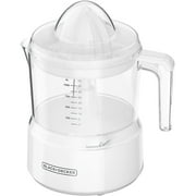 BLACK+DECKER 32oz Citrus Juicer, White, CJ650W,Small