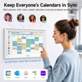 thumbnail image 6 of Froura AOC Digital Calendar, 15.6-inch Smart Wall Calendar Touchscreen Interactive Display Digital Calendar, All-in-One Family Organizer and Chore Chart, Wall Mount, 6 of 8