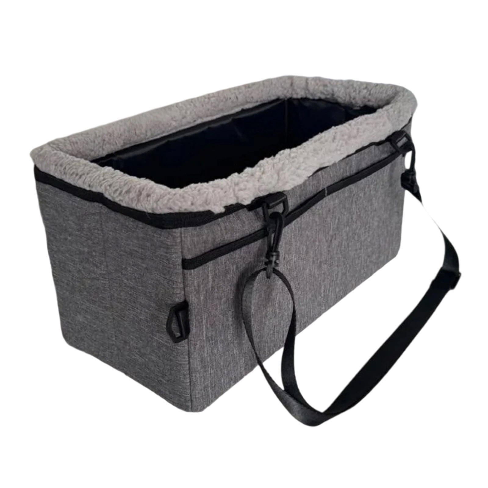 Pet Bed for 44x20x24cm Large Foldable Center Console Front Seat Bed for Cats and Dogs Ideal Travel Indoor Outdoor Comfort