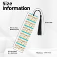 thumbnail image 3 of Kdxio Funny Farm Print Metal Tassel Bookmarks,Perfect Gift for Art Lovers and Bookworms Metal Bookmarks for Women, 3 of 8