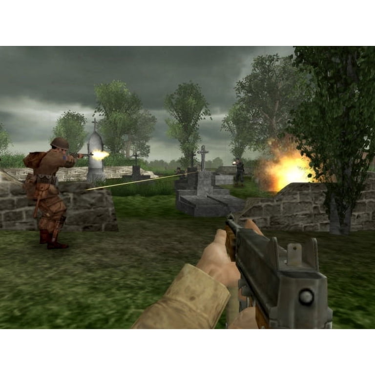 Poster Carte Du Monde Pour Le Jeu Brothers In Arms Road To Hill 30 - PC Version FR - Occasion