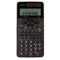 thumbnail image 1 of SHARP EL520XTBK Scientific Calculator, 420 Functions, Direct Algebraic Logic, 4 Modes, 12 Memory Keys, Linear Equation Solver, 2 Variable Statistics, 1 of 7