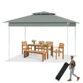 thumbnail image 3 of AVAWING 11x11 ft Outdoor Pop-up Canopy, Party Tent, Patio Wedding Tent, Gray, 3 of 7
