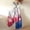 Deep Red, variant on 4Th of July Patriotic Pants, Red White and Blue Casual Pants, Comfortable Clothes, 250Th Anniversary Celebration, Stylish Outfits Pants for Family Gathering #D Size:2XL