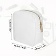 thumbnail image 2 of Unique Bargains Women Waterproof Makeup Bag for Business Travel Vacation Camping White, 2 of 6