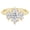 Marquise, variant on Houston Diamond District 0.5 to 5 Carat IGI Certified LAB Grown 3 Stone 14K Yellow Gold Round Diamond Engagement Ring (D-E Color, VS1-VS2 Clarity) Emerald 2 Carat Size: 9