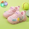 thumbnail image 2 of Odeerbi Girls Sneakers Toddler Infant Kids Baby Girls Boys LED Light Shoes 2024 Casual Shoes Sports Shoes, 2 of 5