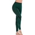 thumbnail image 4 of Activewear Sexy Leggings for Women High Waisted Yoga Pants Workout Tummy Control Sport Tights Ankle Trousers, 4 of 7