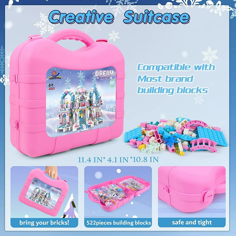 Friends Frozen Castle Building Kit Princess Magical Ice Palace