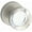 Satin Nickel, variant on Baldwin Ps.Ccy.Crr Contemporary Crystal Passage Door Knob Set - Brass