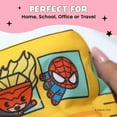 thumbnail image 6 of Yoobi Marvel Avengers Pencil Cases, Yellow, 6 of 7