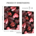 thumbnail image 5 of Kll Ladybugs And Red Hearts Wall Plate,Gloss Finish,Standard Size 1 - 5" X 3", Polycarbonate Thermoplastic,Electric Receptacle Plug Covers, 5 of 8