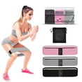 thumbnail image 1 of 3 PCS Sports Exercise Resistance Loop Bands Set Elastic Band Set for Yoga Home Gym Training, 1 of 8