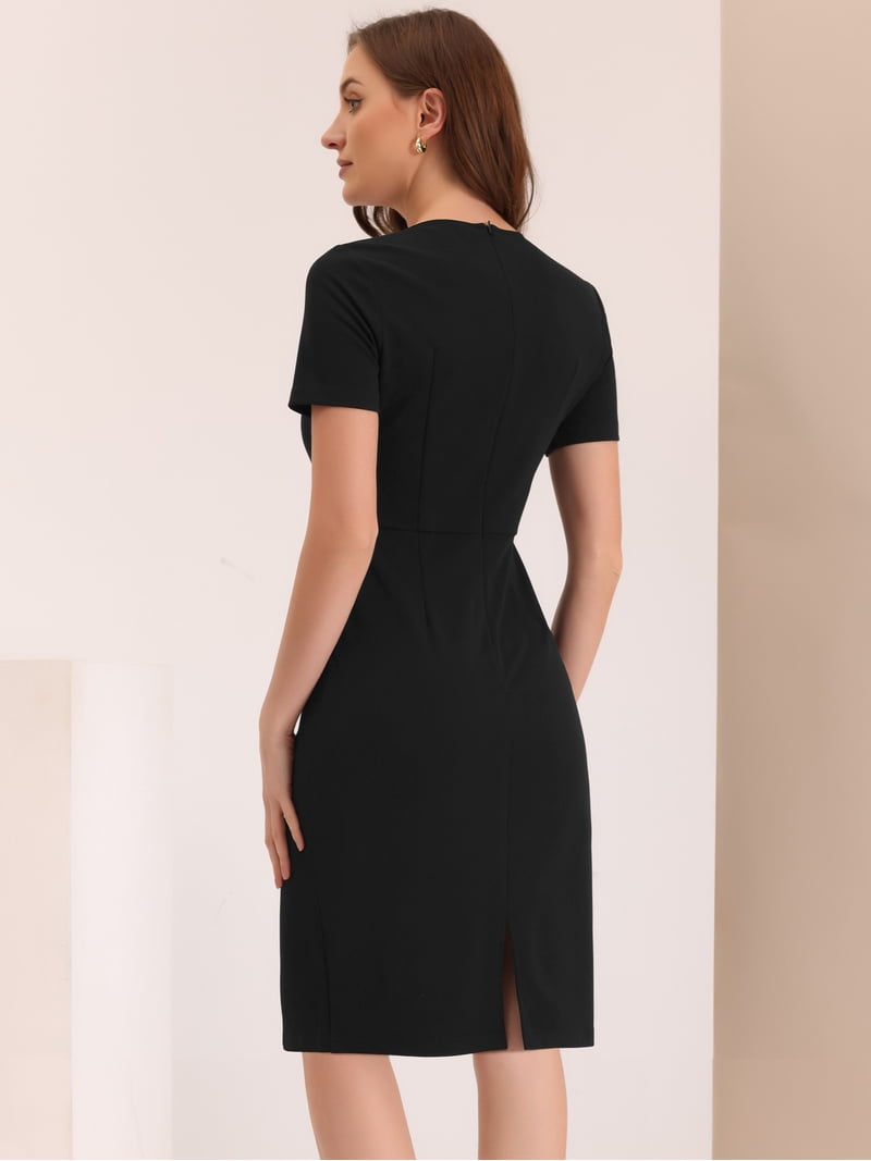 colour block bodycon dress Chic Color Block Sleeveless Bodycon Dress with Hollow Out Waist and Si Canary Houze
