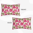 thumbnail image 4 of Fotbe Rose Flowers Pillow Cases - Envelope Closure - Luxury, Extra Soft, Cooling Pillow Covers - Wrinkle, Fade, Stain Resistant-16"x24", 4 of 8